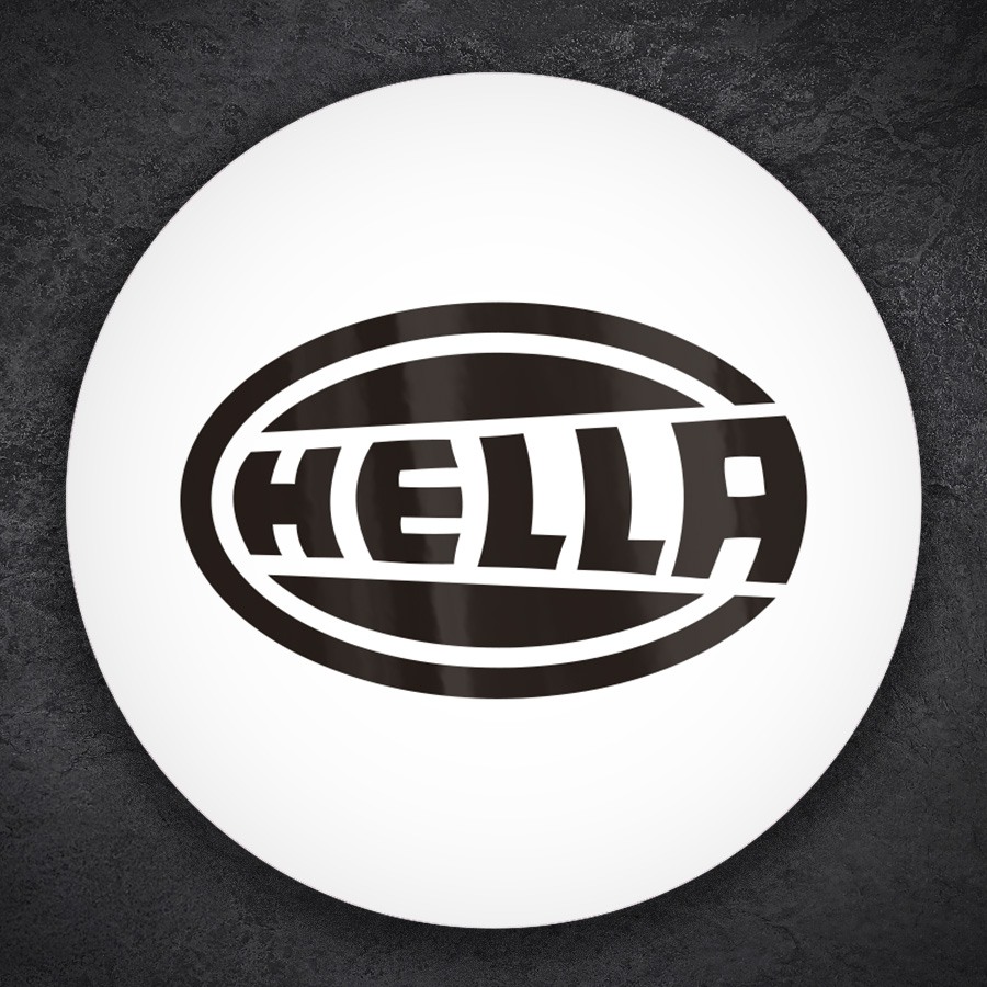 Car & Motorbike Stickers: HELLA Motorsport Fog Light Cover