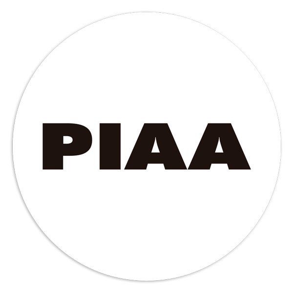 Car & Motorbike Stickers: PIAA in Bold Uppercase Letters