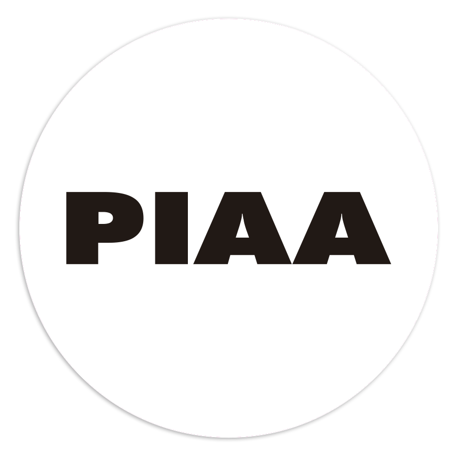 Car & Motorbike Stickers: PIAA in Bold Uppercase Letters