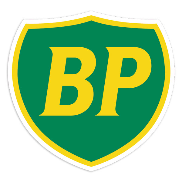 Car & Motorbike Stickers: Classic BP Shield