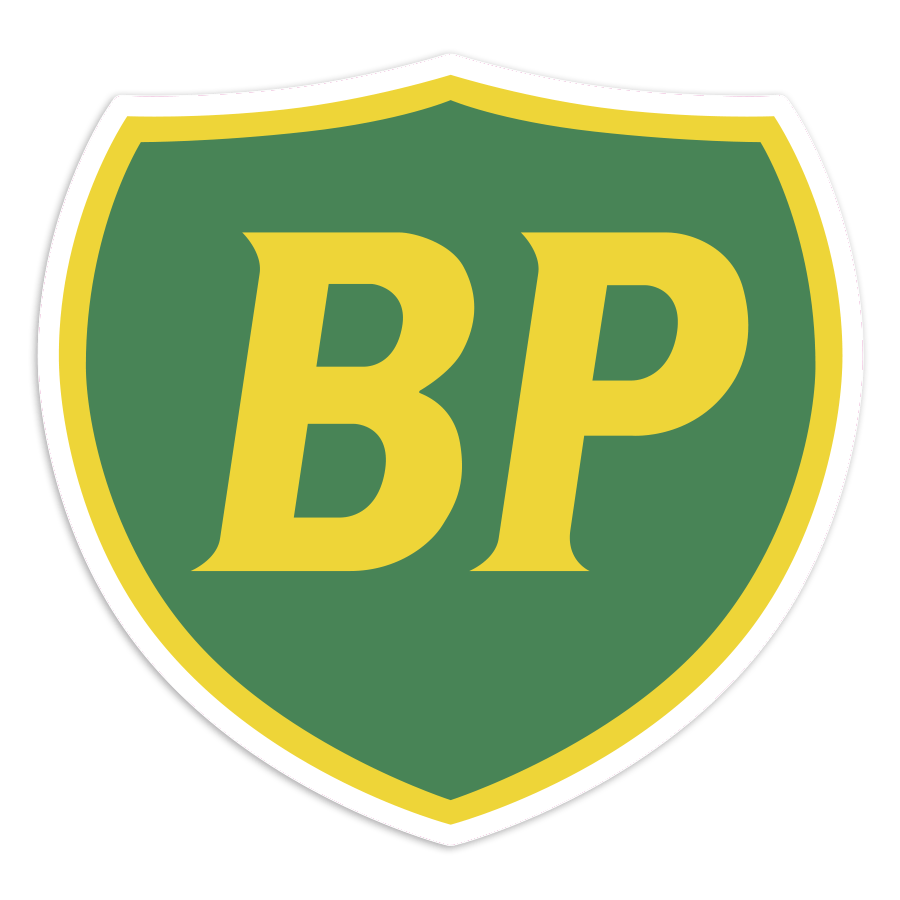 Car & Motorbike Stickers: Classic BP Shield