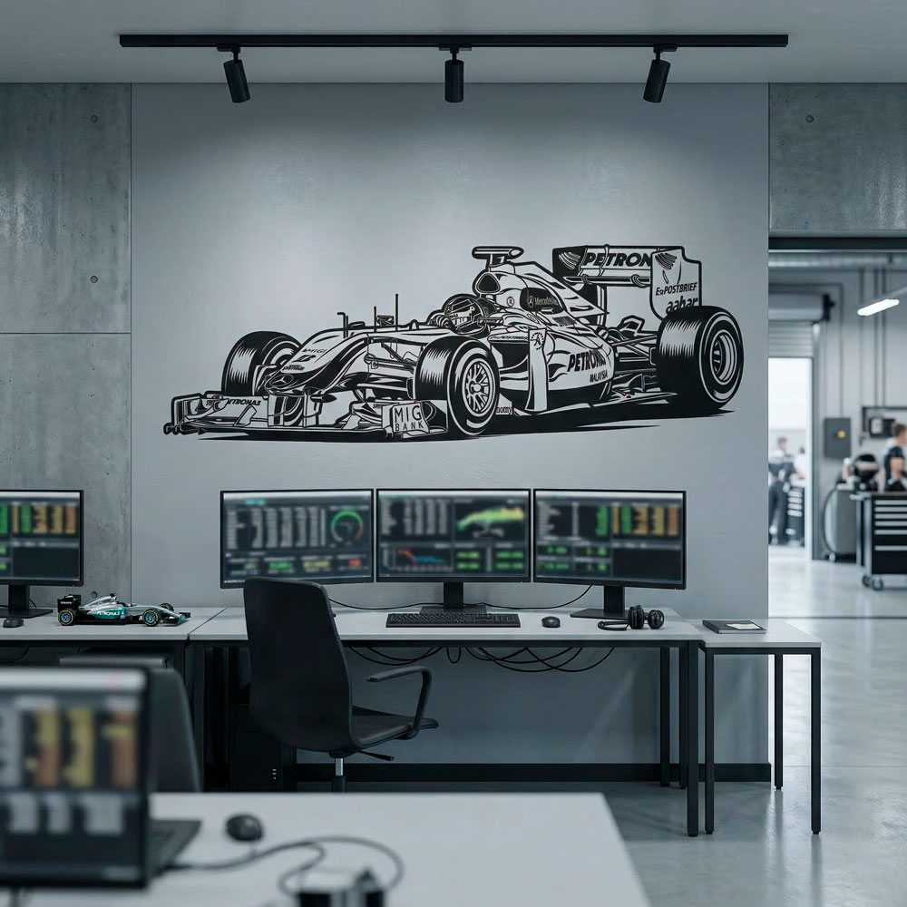 Wall Stickers: Formula 1 car