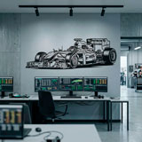 Wall Stickers: Formula 1 car 4