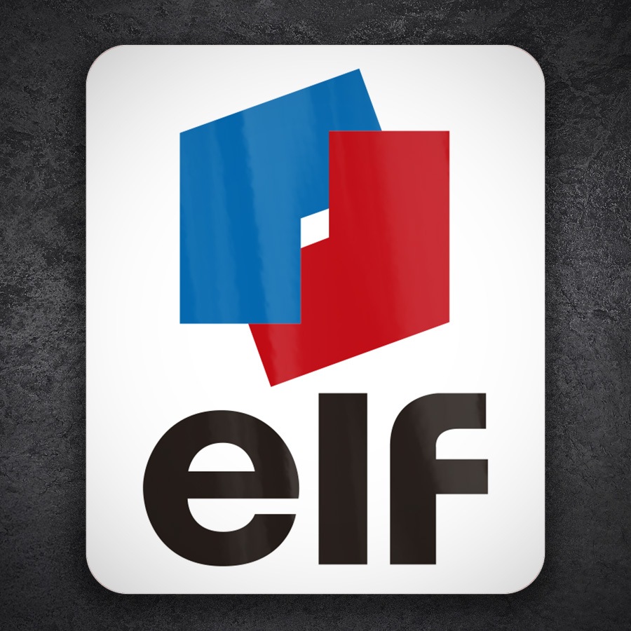 Car & Motorbike Stickers: Classic Elf Logo