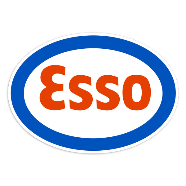 Car & Motorbike Stickers: Classic Esso
