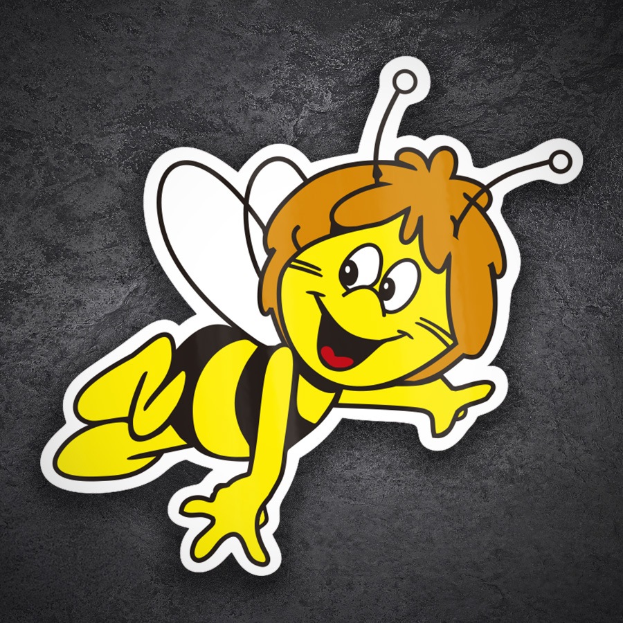 Car & Motorbike Stickers: Classic Maya the Bee