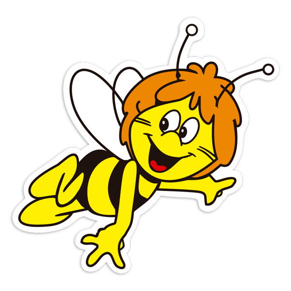 Car & Motorbike Stickers: Classic Maya the Bee