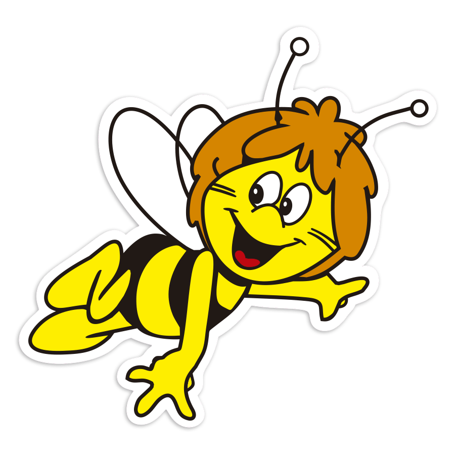 Car & Motorbike Stickers: Classic Maya the Bee