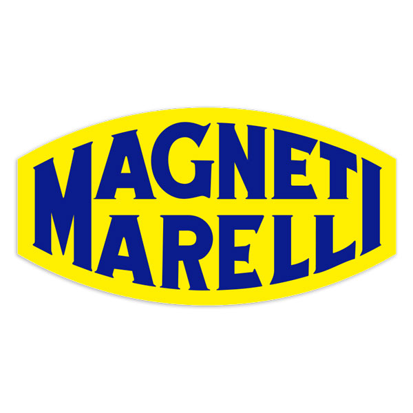 Car & Motorbike Stickers: Classic Magneti Marelli Logo