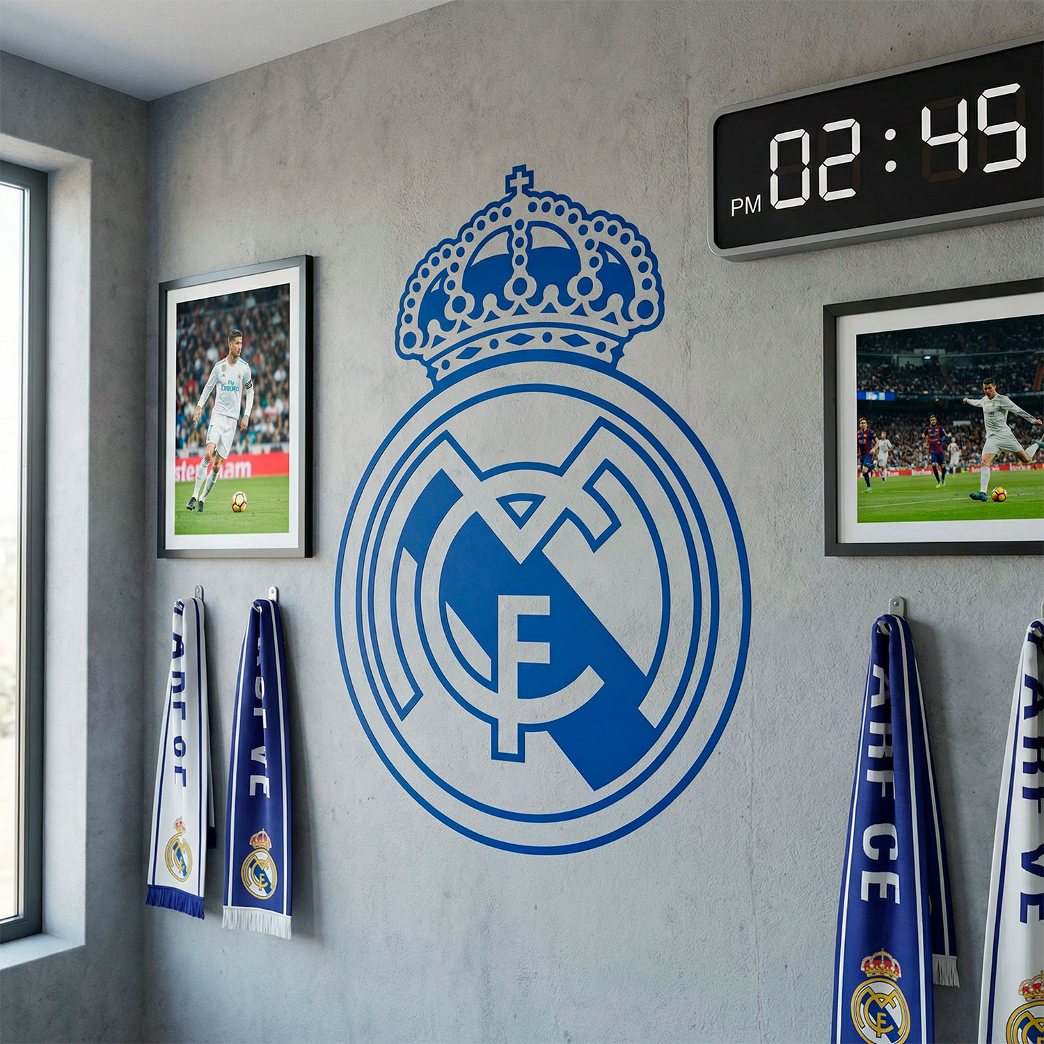 Wall Stickers: Real Madrid Shield