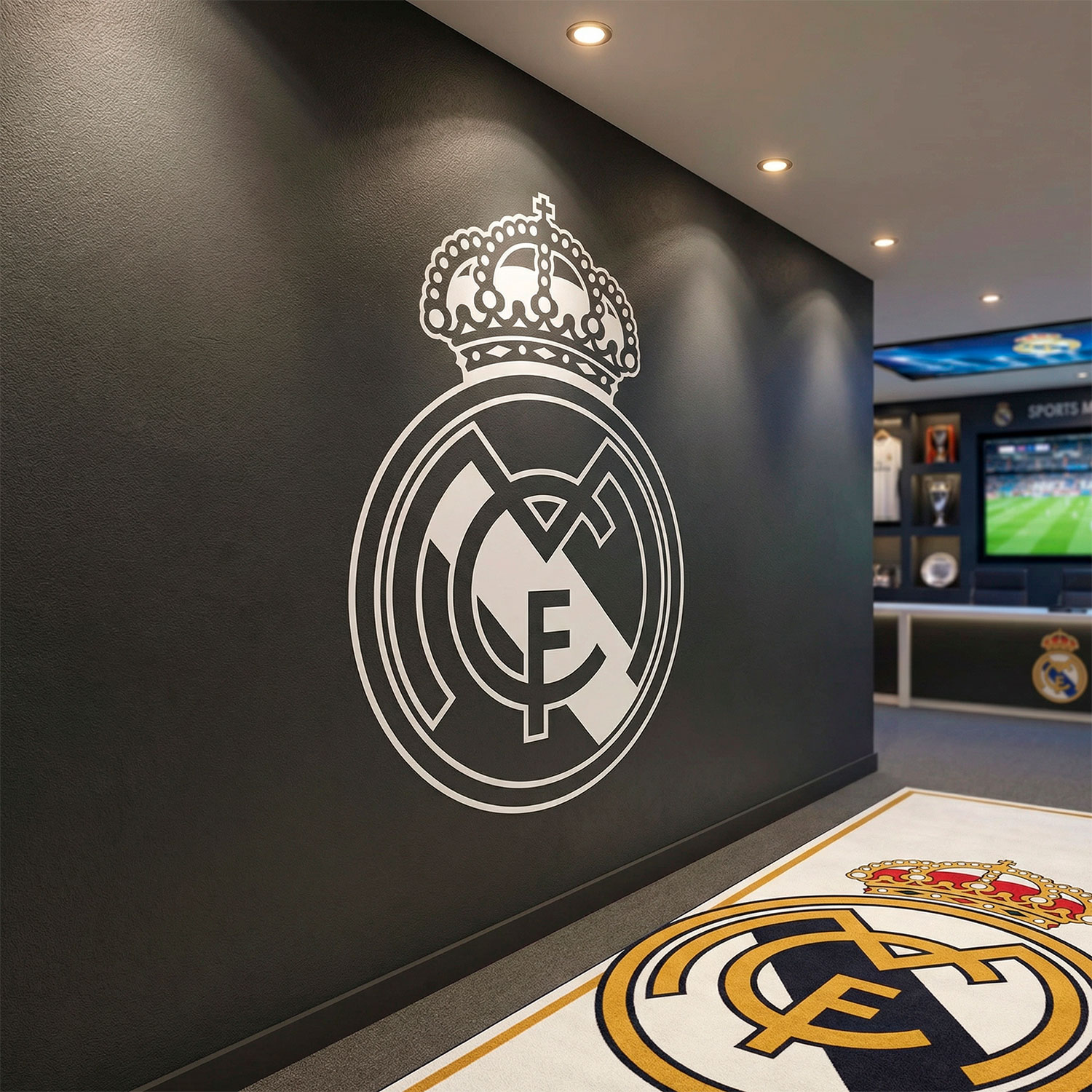 Wall Stickers: Real Madrid Shield