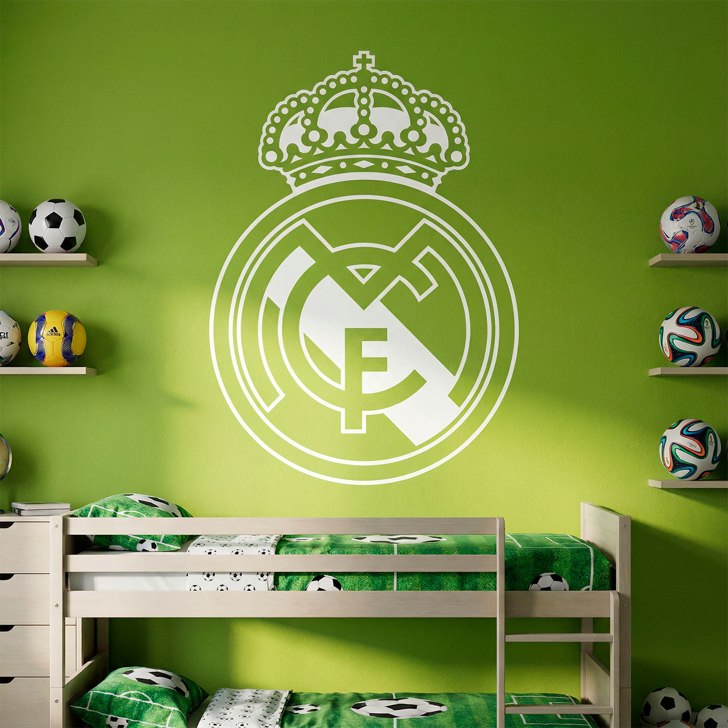 Wall Stickers: Real Madrid Shield