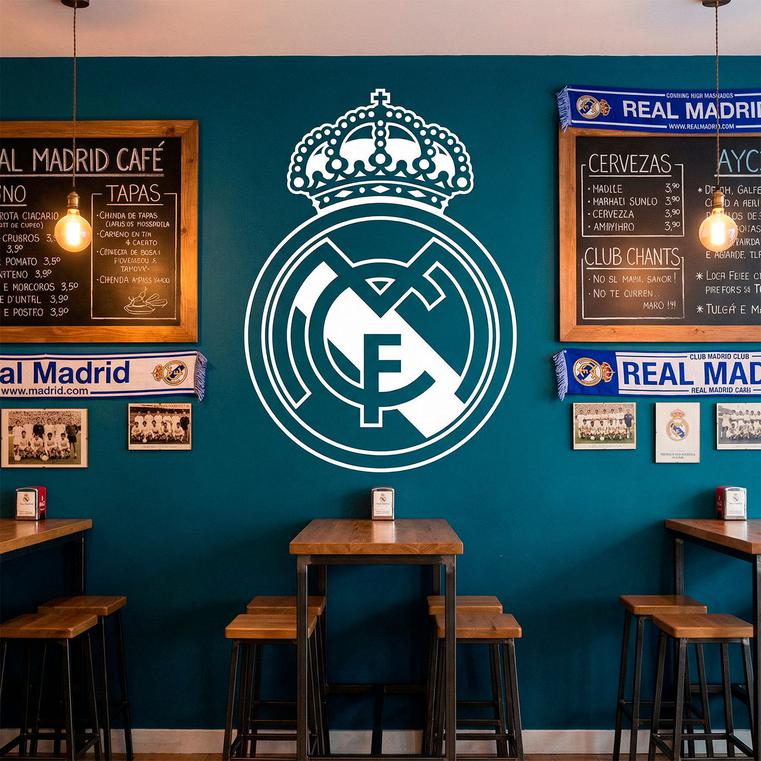 Wall Stickers: Real Madrid Shield