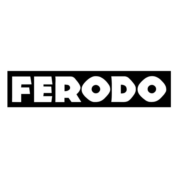 Car & Motorbike Stickers: Ferodo Logo Rectangle