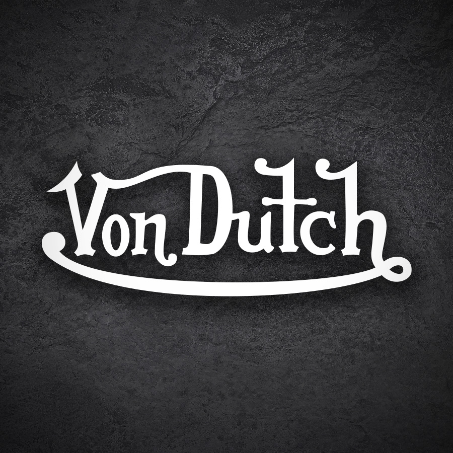 Car & Motorbike Stickers: Logotipo Von Dutch