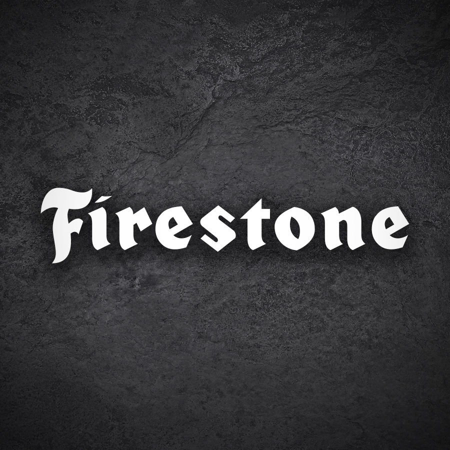 Car & Motorbike Stickers: Vintage Firestone Logo