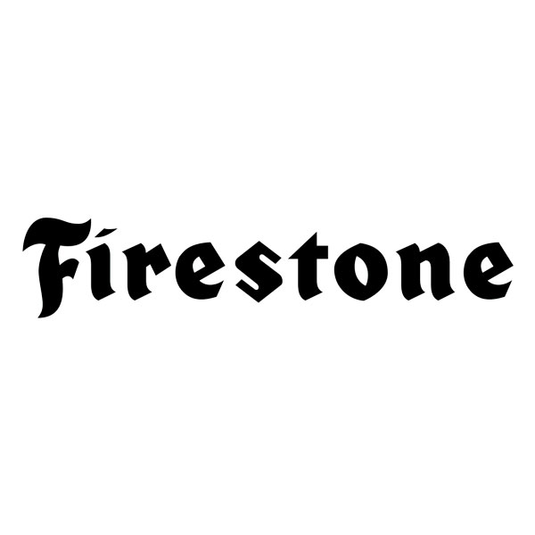Car & Motorbike Stickers: Vintage Firestone Logo