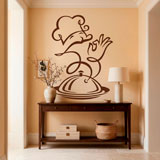 Wall Stickers: Chef Kitchen Delicatessen 6