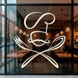 Wall Stickers: Chef spoon and fork 11