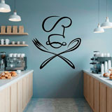 Wall Stickers: Chef spoon and fork 13