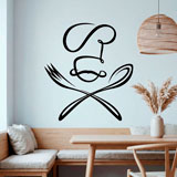 Wall Stickers: Chef spoon and fork 8