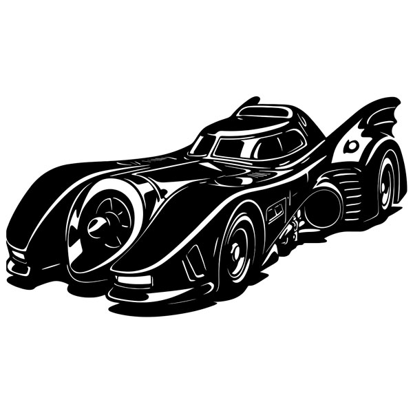 Wall Stickers: Batmobile
