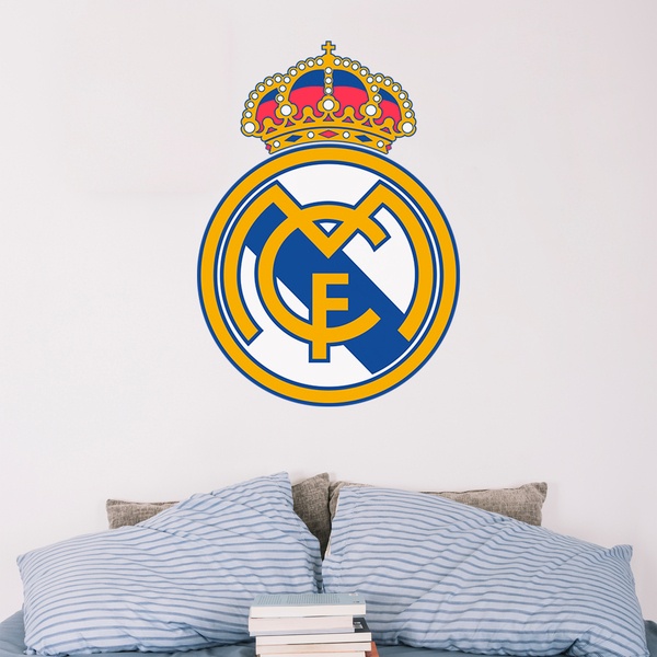 Wall Stickers: Real Madrid Badge color