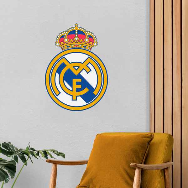 Wall Stickers: Real Madrid Badge color