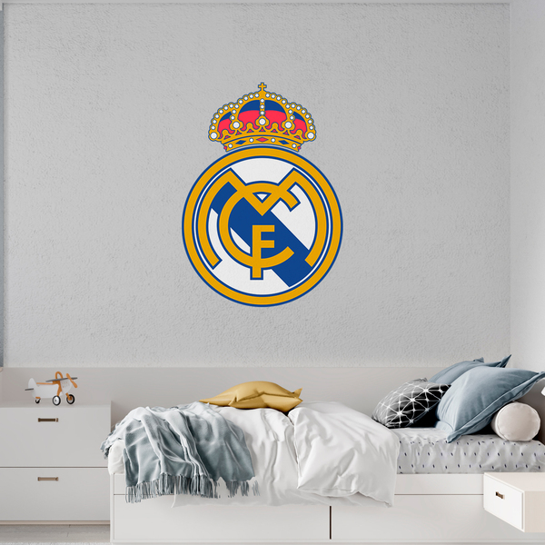 Wall Stickers: Real Madrid Badge color