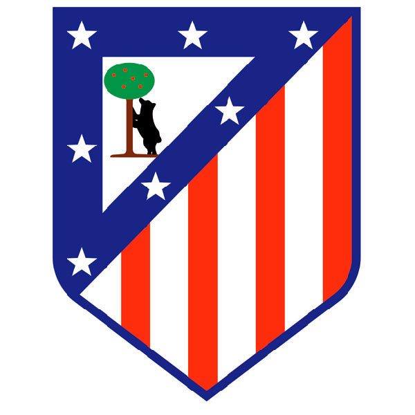 Wall Stickers: Atlético de Madrid shield color