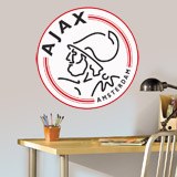 Wall Stickers: Ajax Amsterdam Shield 4