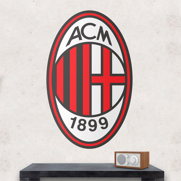Wall Stickers: AC Milan Shield