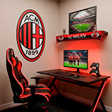 Wall Stickers: AC Milan Shield 12