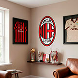 Wall Stickers: AC Milan Shield 14