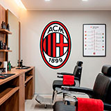 Wall Stickers: AC Milan Shield 22