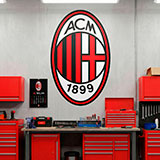 Wall Stickers: AC Milan Shield 24