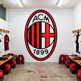 Wall Stickers: AC Milan Shield 25