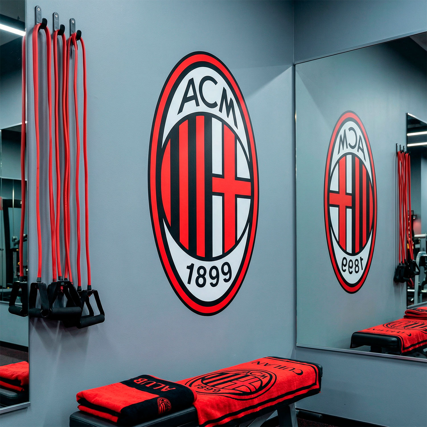 Wall Stickers: AC Milan Shield