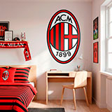 Wall Stickers: AC Milan Shield 8