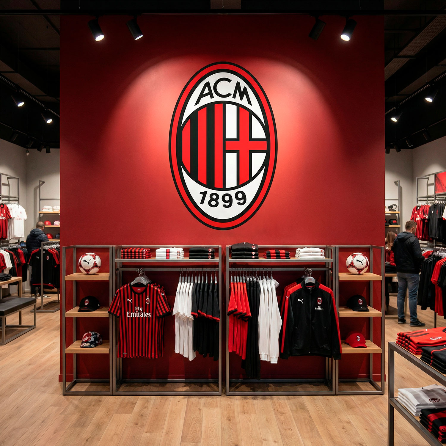 Wall Stickers: AC Milan Shield