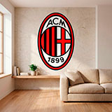 Wall Stickers: AC Milan Shield 10