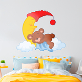 Stickers for Kids: Teddy bear dreams on the moon 3
