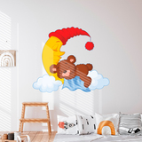 Stickers for Kids: Teddy bear dreams on the moon 5