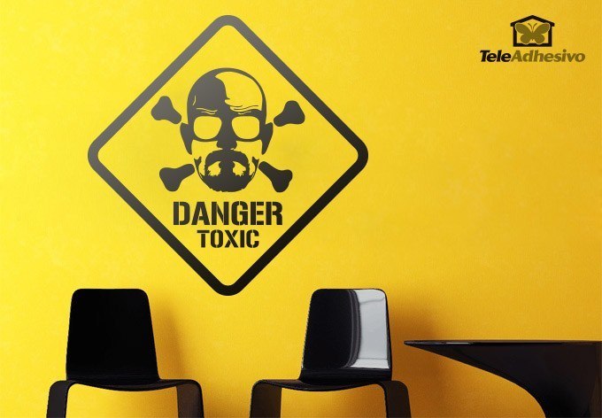 Wall Stickers: Heisenberg Danger Toxic