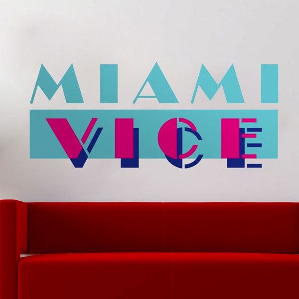 Wall Stickers: Miami Vice