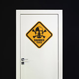 Wall Stickers: Heisenberg Danger Toxic Color 4