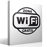 Wall Stickers: Free Wifi Zone 2