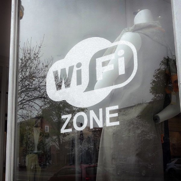 Wall Stickers: Wifi zone