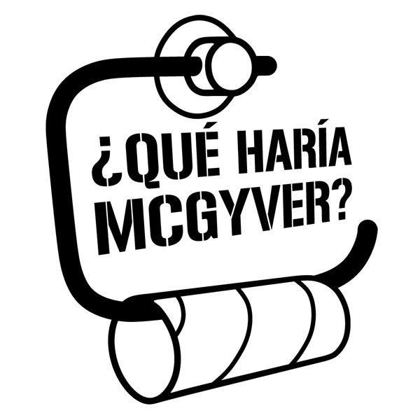 Wall Stickers: ¿Qué haría Macgyver sin papel?