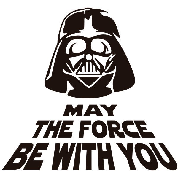 Wall Stickers: May the force be with you